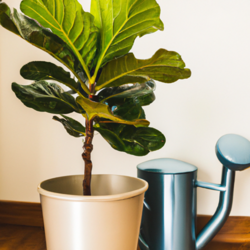 Fiddle Leaf Fig Plant Care: Water Requirements
